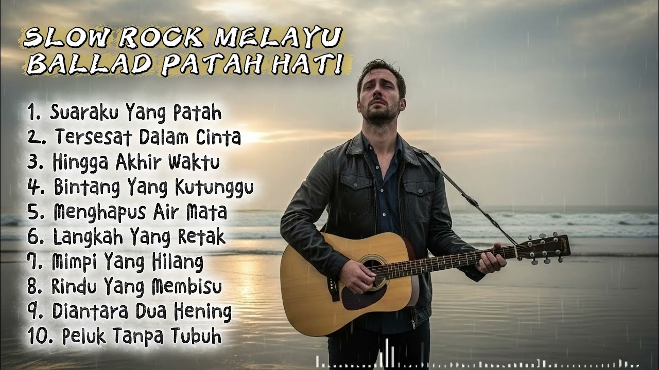 SLOW ROCK MELAYU PALING POPULER BIKIN NANGIS 😭 | BALLAD SLOW ROCK PATAH HATI💔