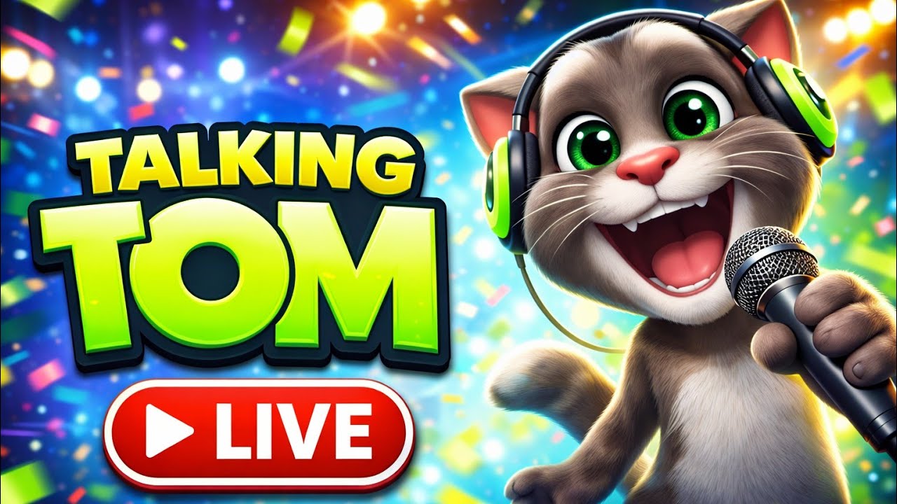 Talking Tom LIVE Today 🔥 |Funny Cartoon