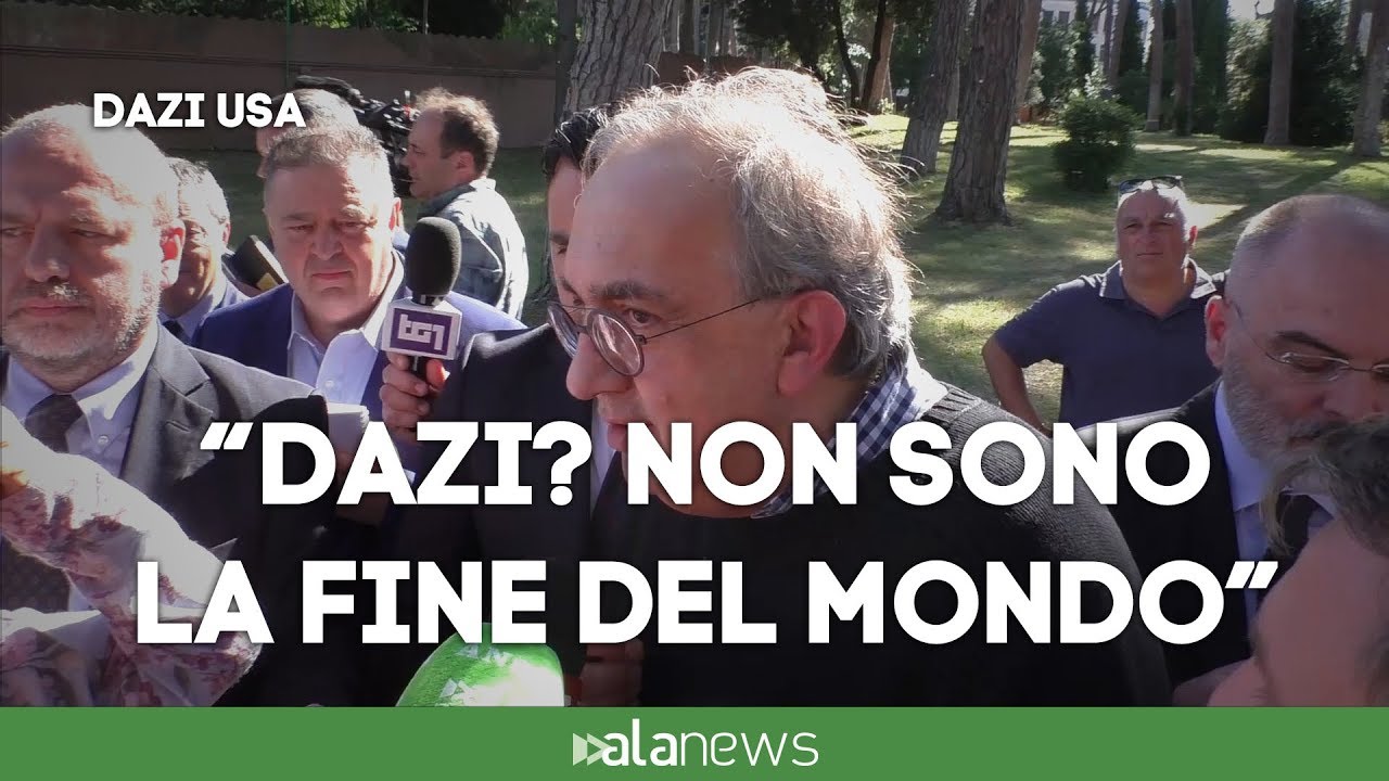 Dazi, Marchionne: 
