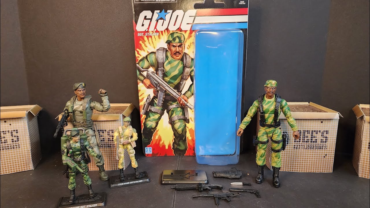 GIJoe Classified Retro Cardback Stalker - What should have been