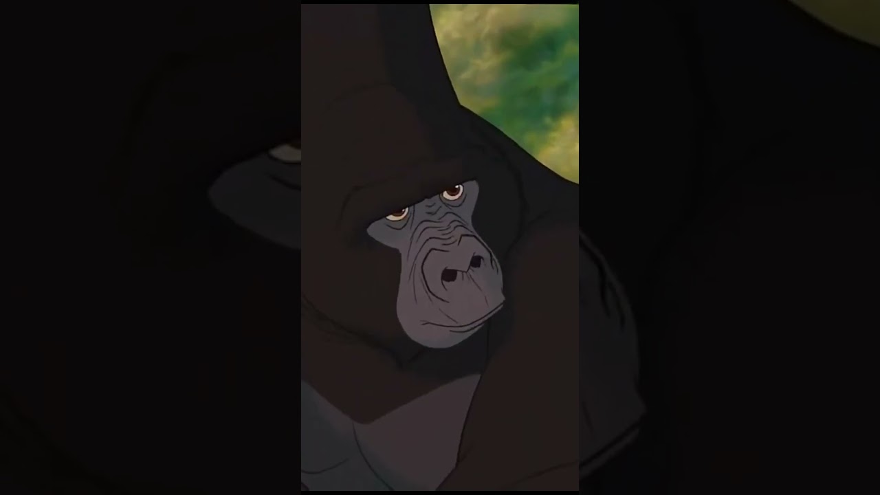 🦍 The Real Gorillas Behind Disney&rsquo;s Tarzan!#Tarzan #Disney #Animation