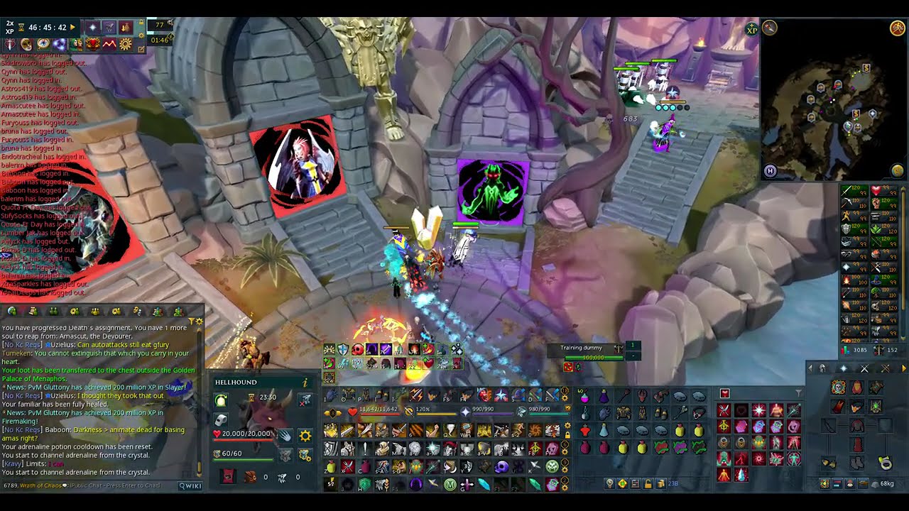 Amascut Base POV 500% Mage Melee