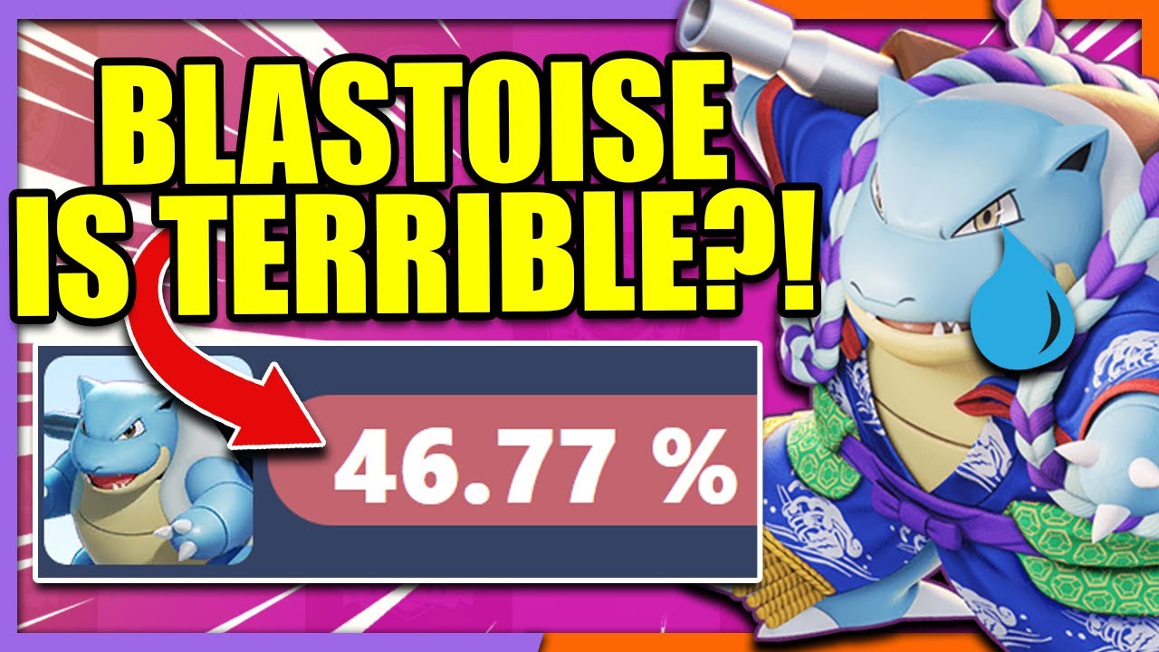 Is Playing BLASTOISE TROLLING now?! | Pokemon Unite