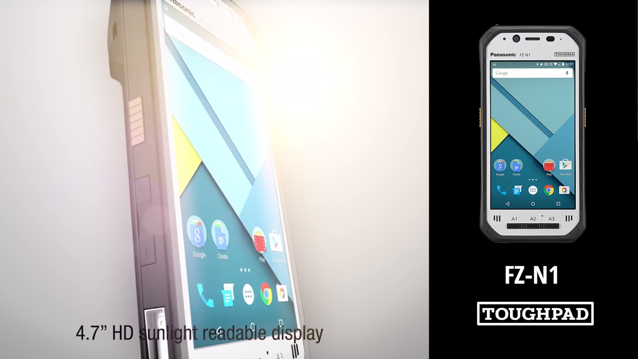 Core features of the Panasonic Toughpad Handheld FZ-N1