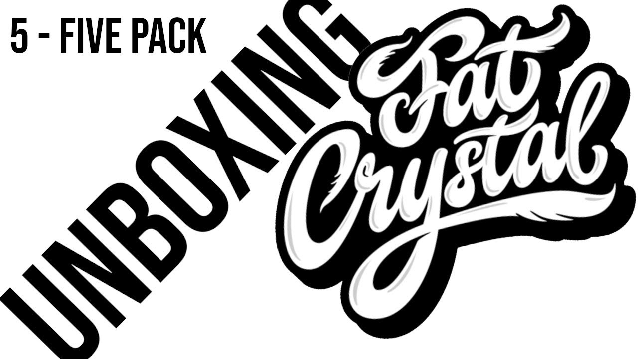 UNBOXING FATCRYSTAL 5-Pack SUBSTRATO PARA SOLO INERTE