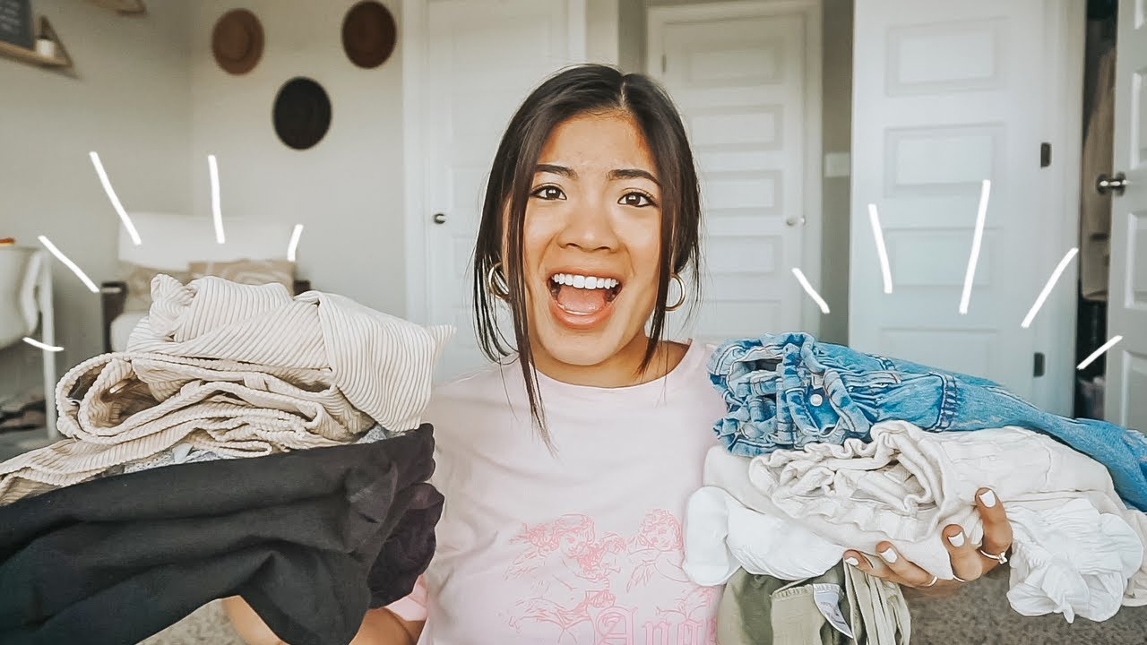 a *cute & trendy* spring try-on clothing haul ft. princess polly!