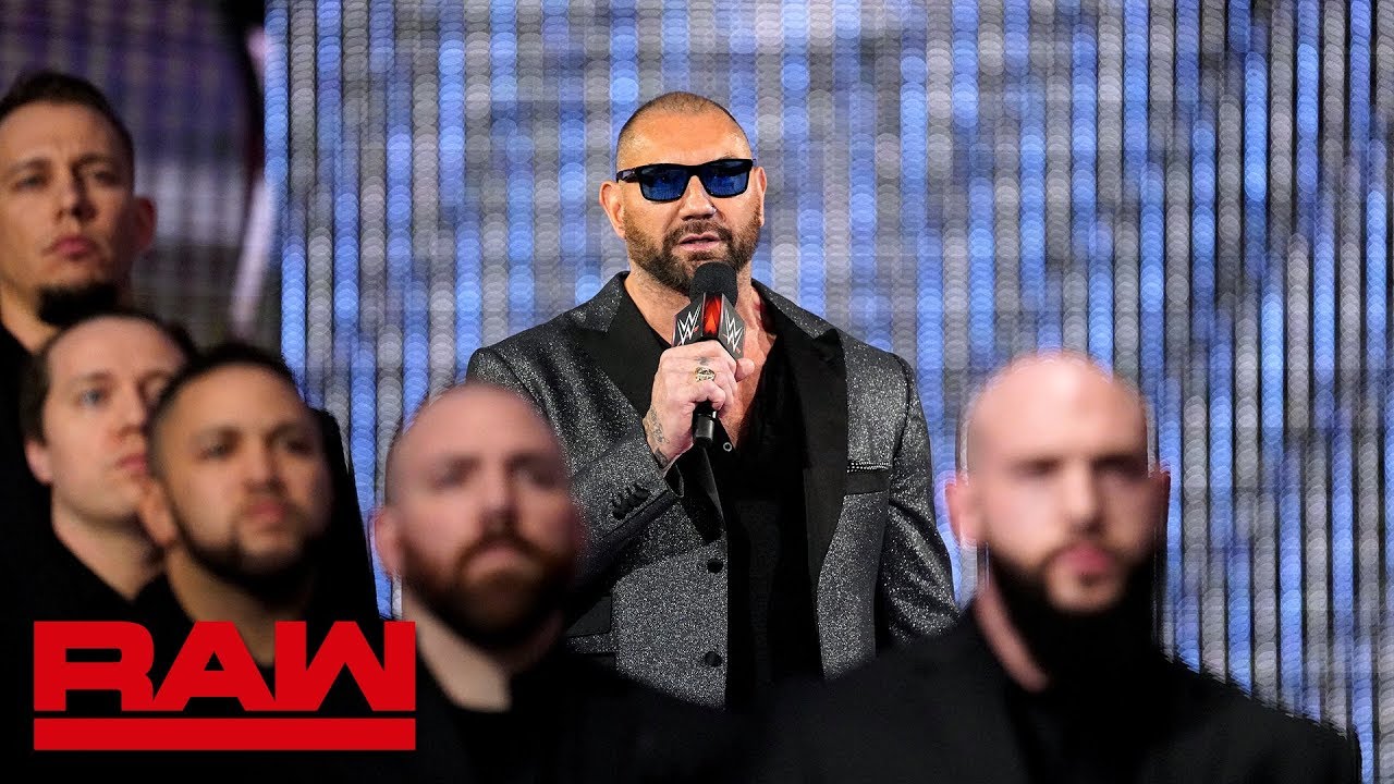 Трипл Эйч и Батиста договорились о матче без правил на WrestleMania: Raw, 11 марта 2019 г.
