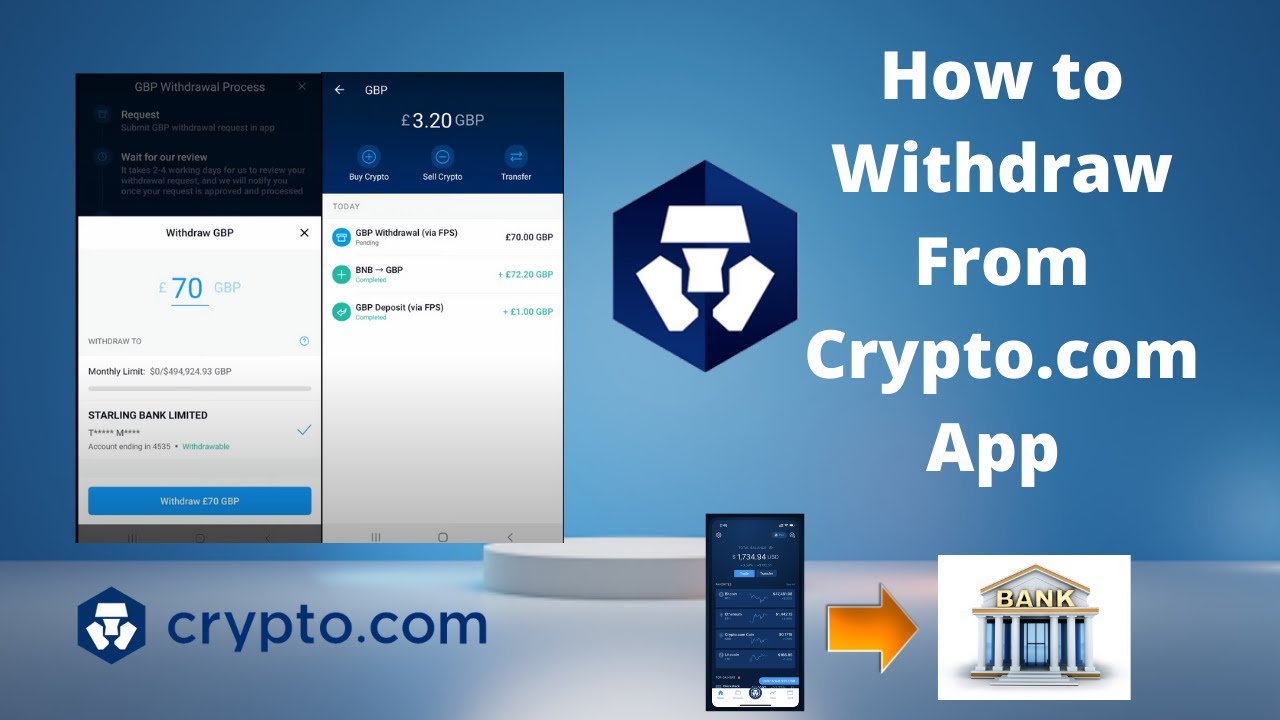 How To Withdraw Money From Crypto.com to Your Bank Account | Fiat Wallet Working (New 2021) &pound;GBP