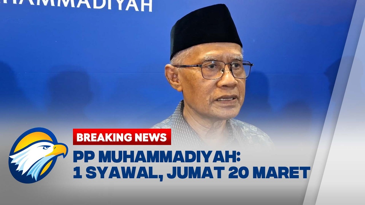 BREAKING NEWS - PP Muhammadiyah: 1 Syawal 1447 Pada Jumat, 20 Maret 2026