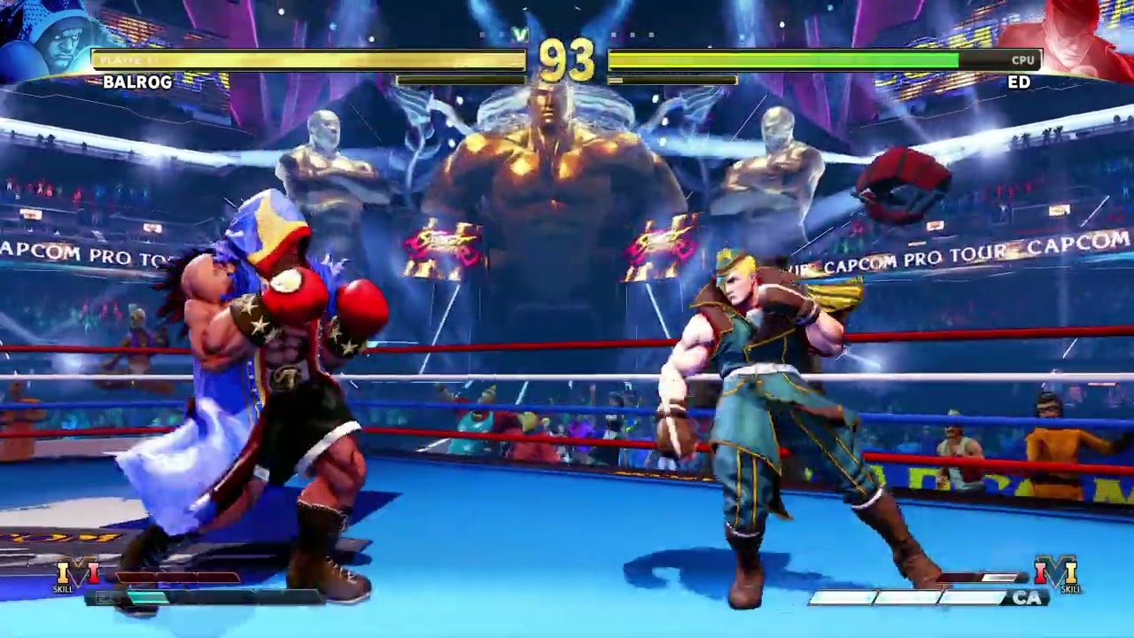 STREET FIGHTER V Balrog vs ED