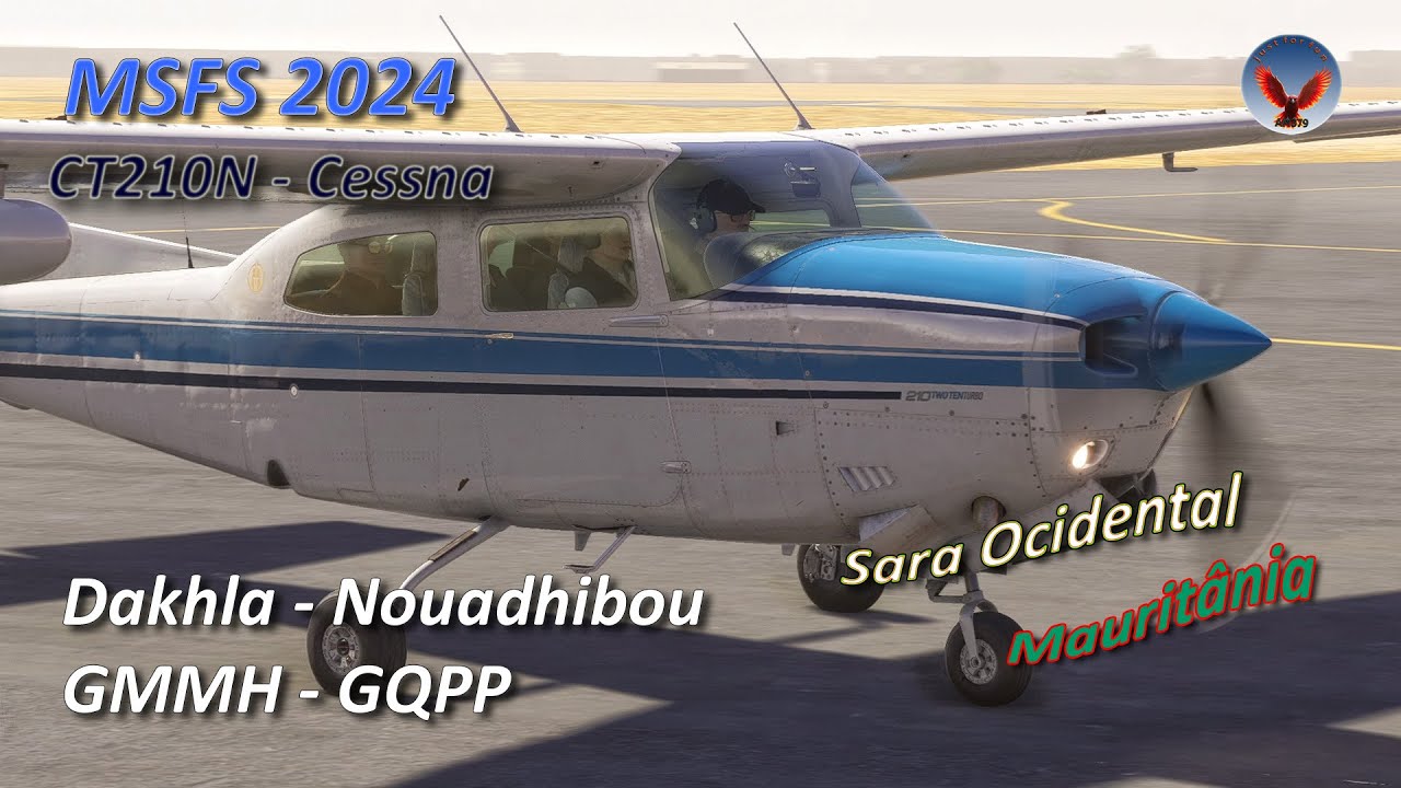 MSFS 2024 – CT210N Cessna (Carenado) - Dakhla (GMMH) – Nouadhibou (GQPP)
