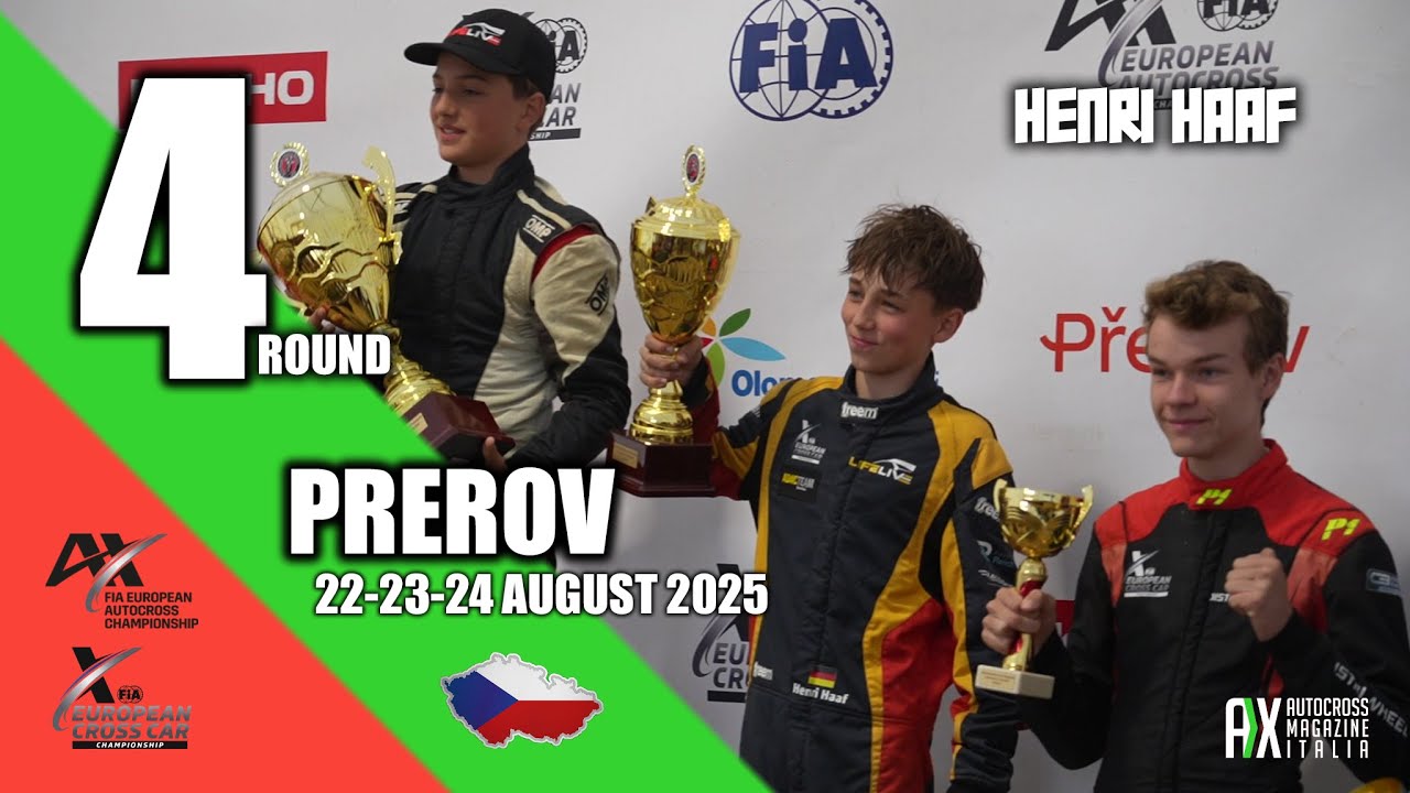 Henri Haaf | Autocross Prerov 2025 | FIA EUROPEAN XC JUNIOR AUTOCROSS CHAMPIONSHIP #4