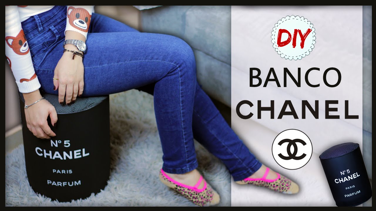 DIY: Banco da CHANEL - Decore com Estilo ♥ Fácil