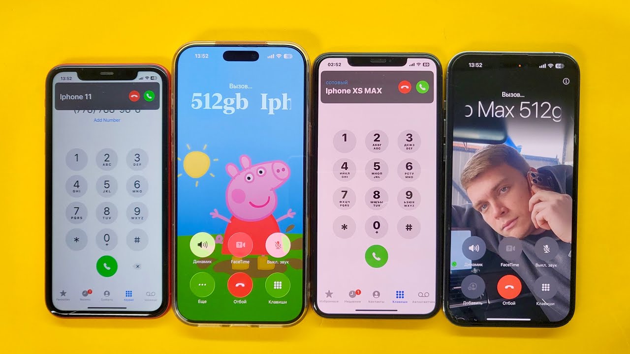 Incoming + Outgoing Call iPhone 11, Xs, 14 pro max, 17 pro max
