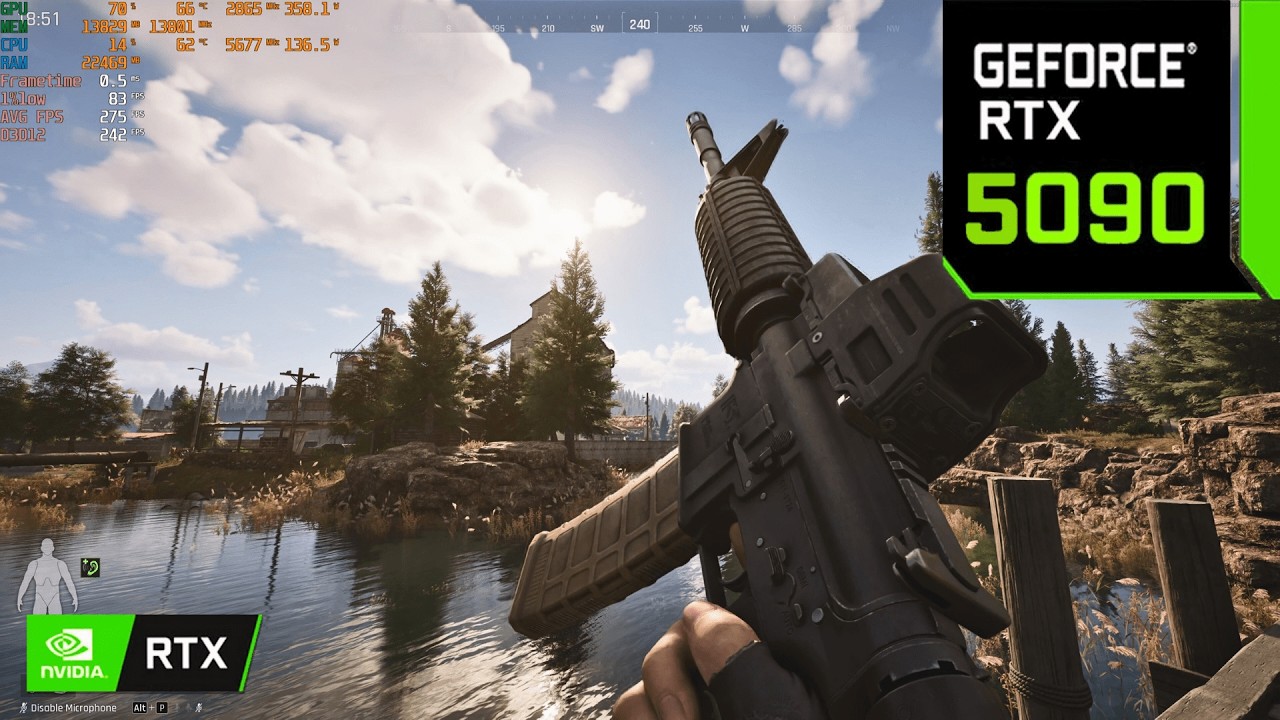 Arena Breakout Infinite : RTX 5090 - i9 14900K - 128GB RAM ( 4K Maximum Settings DLSS ON )