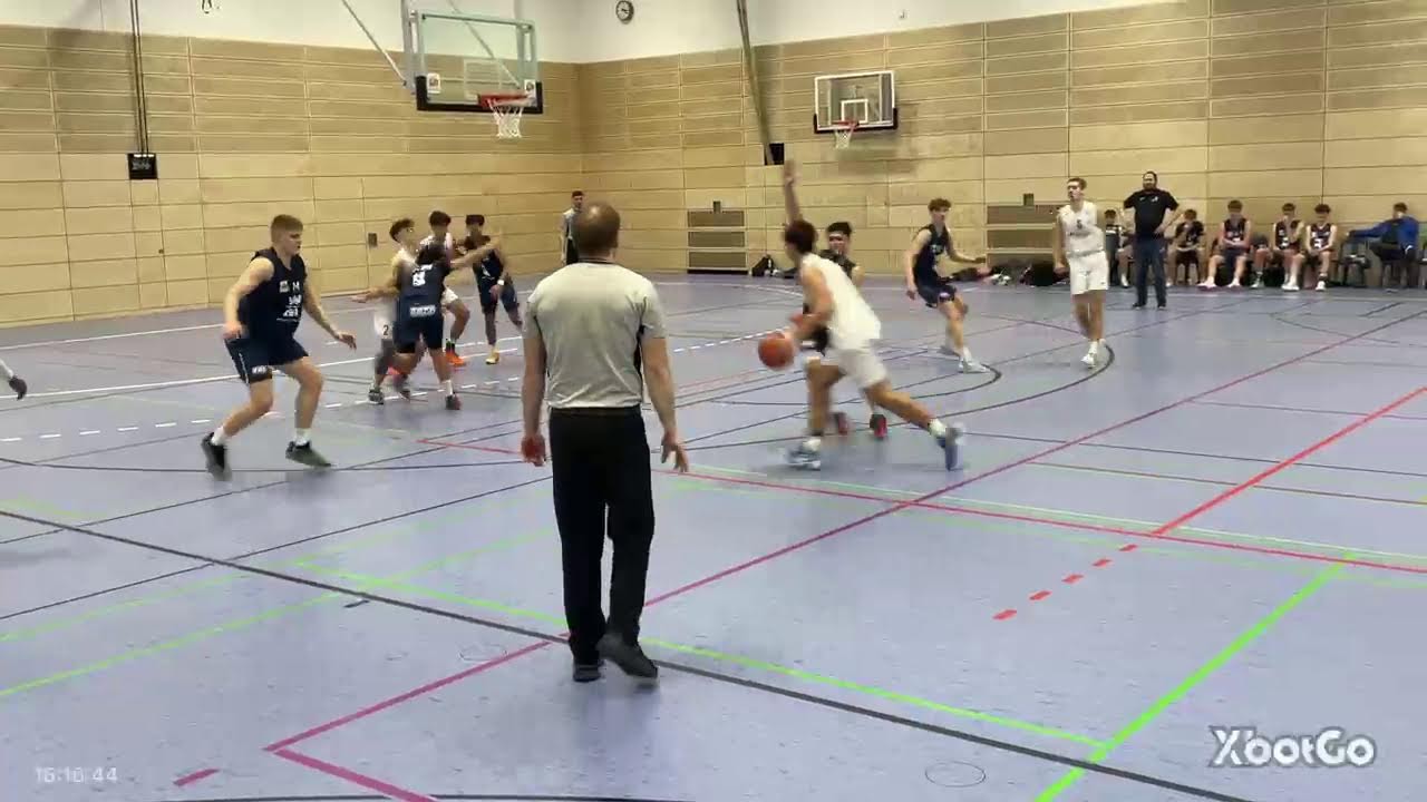 Basketball BG Viernheim/Weinheim NBBL Metropolitans gegen Dresden Titans