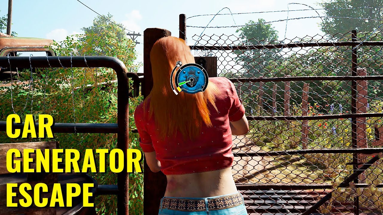 TCM - Car & Generator Escape / Julie & Connie - Texas Chainsaw Massacre (No Commentary)