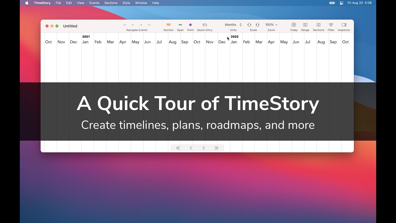 A Quick Tour of TimeStory