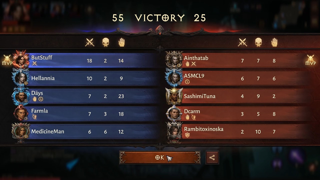 Diablo Immortal ButStuff - DI BG 2/28/2026 Highlight Match 2