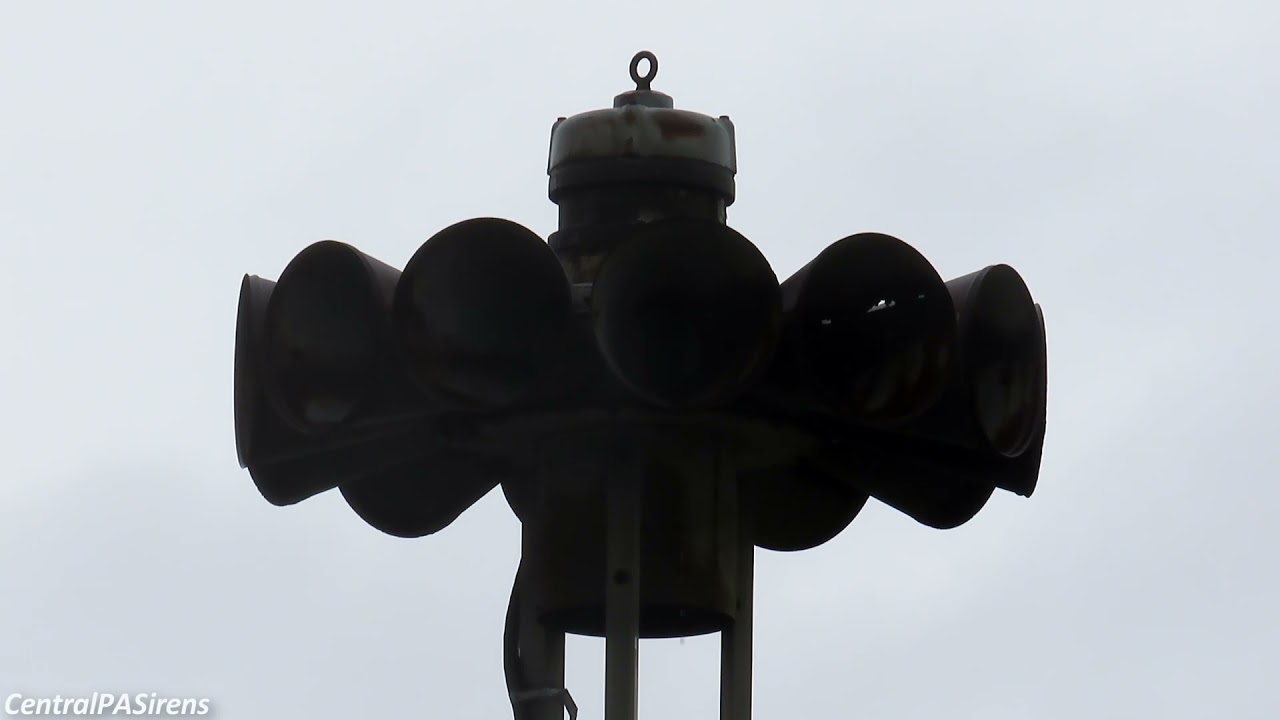 Cashtown, PA FS STH-10 Siren Test- Attack- 1/1/22