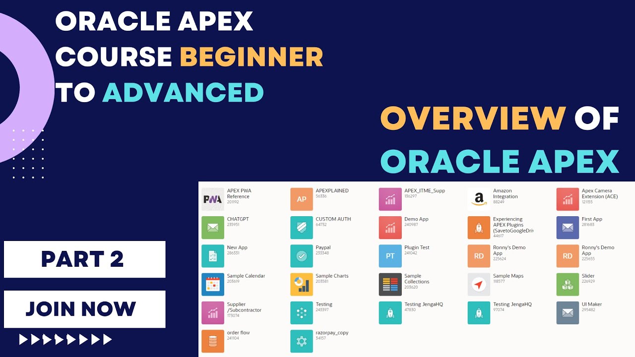Oracle APEX Overview First Steps in Application Development