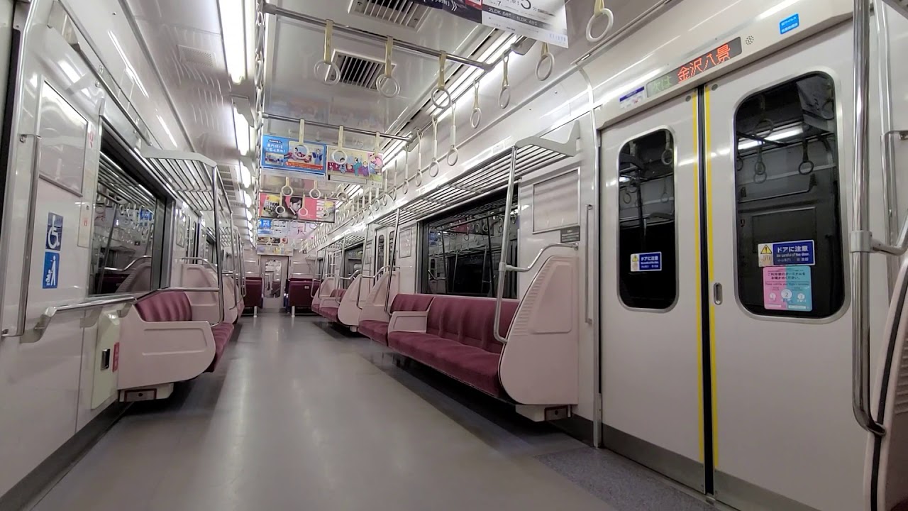 京急線 1000形 快特 品川行き (北久里浜駅⇒金沢文庫駅) シーメンスIGBT-VVVF 1065編成 走行音＆車内