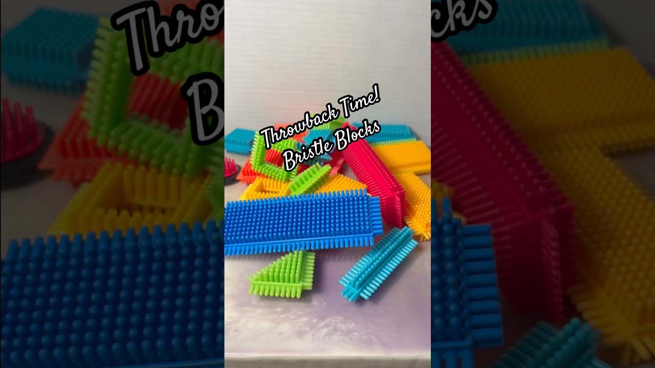 Ahhh the Bristle Blocks! #toys #nostalgia #retro #buildingtoys #childhoodmemories