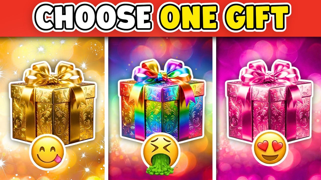 Choose Your Gift 3 Box ...? 🎁 MYSTERY Gift Edition | Hardest Choices Ever | Funny Quiz