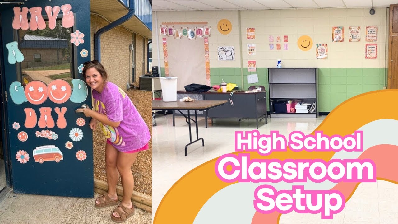 High School Classroom Setup 2024 |Part 1|Family & Consumer Science Teacher| Decor Ideas for Teachers