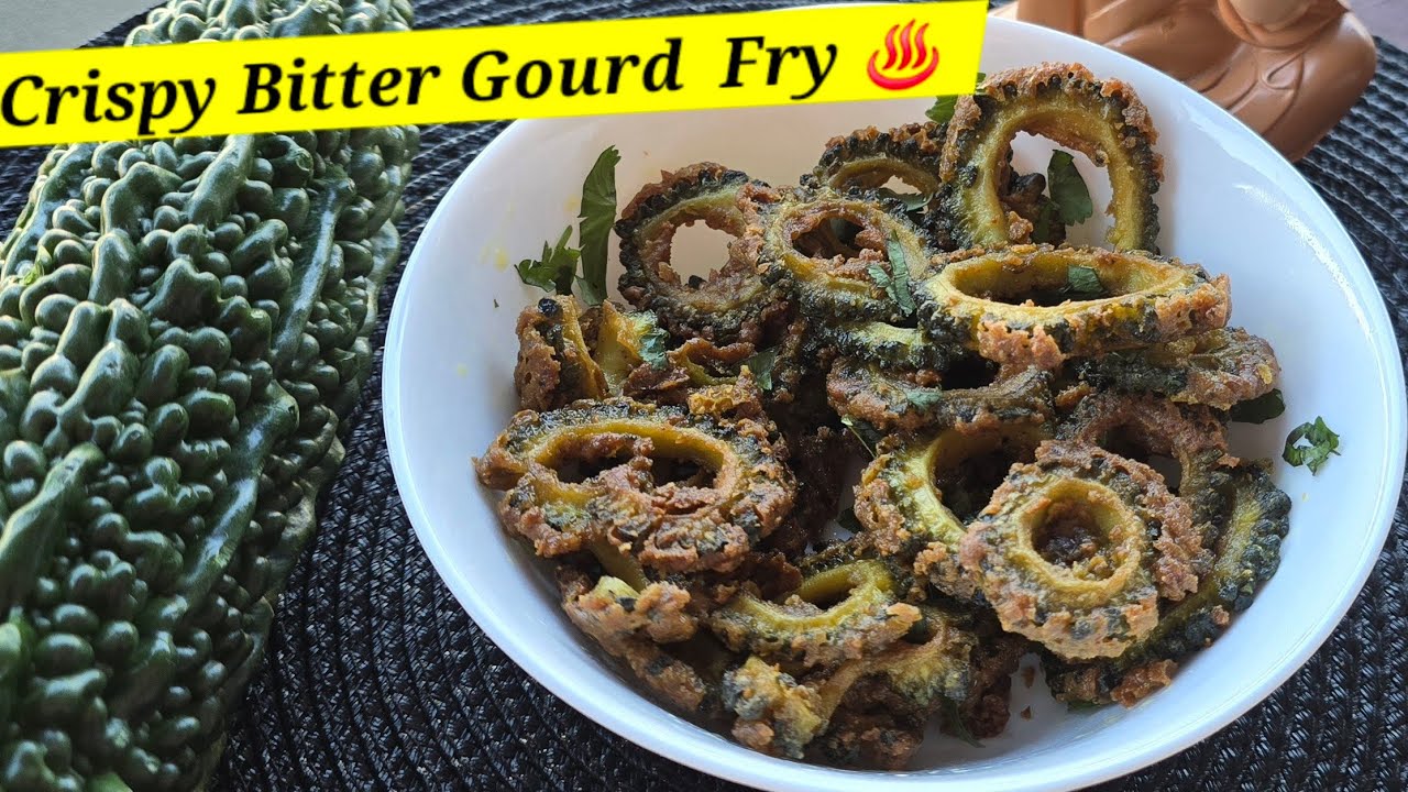 Crispy Bitter Gourd Fry Without Bitterness l Haters Will Start Love😍 It!