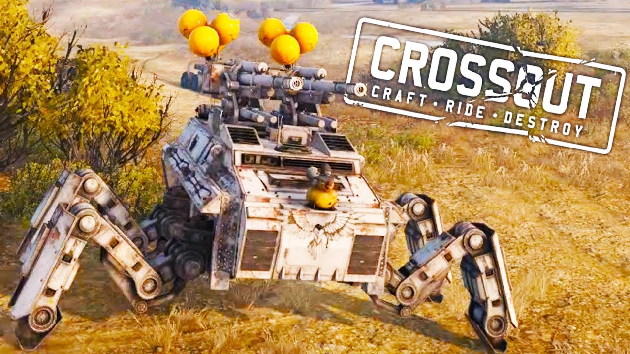 ATTACK of the MECHANICAL SPIDER in Crossout!