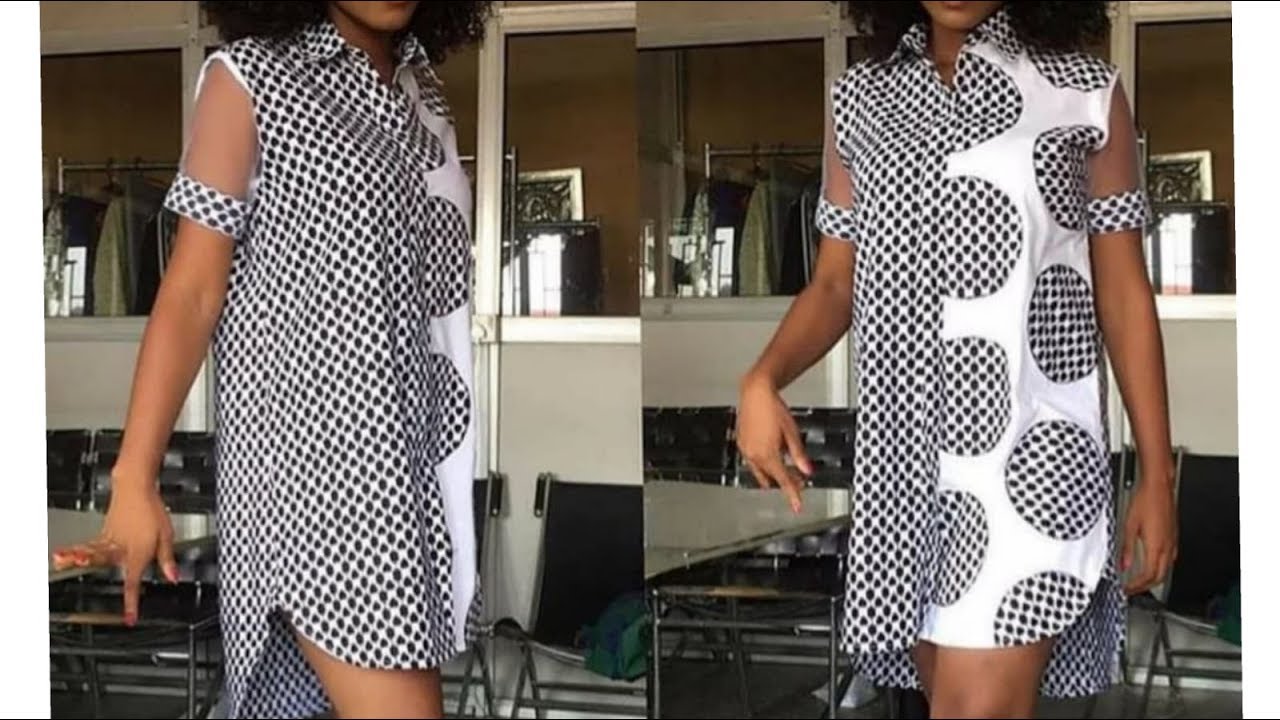 How to Draft Shirt Dress Pattern