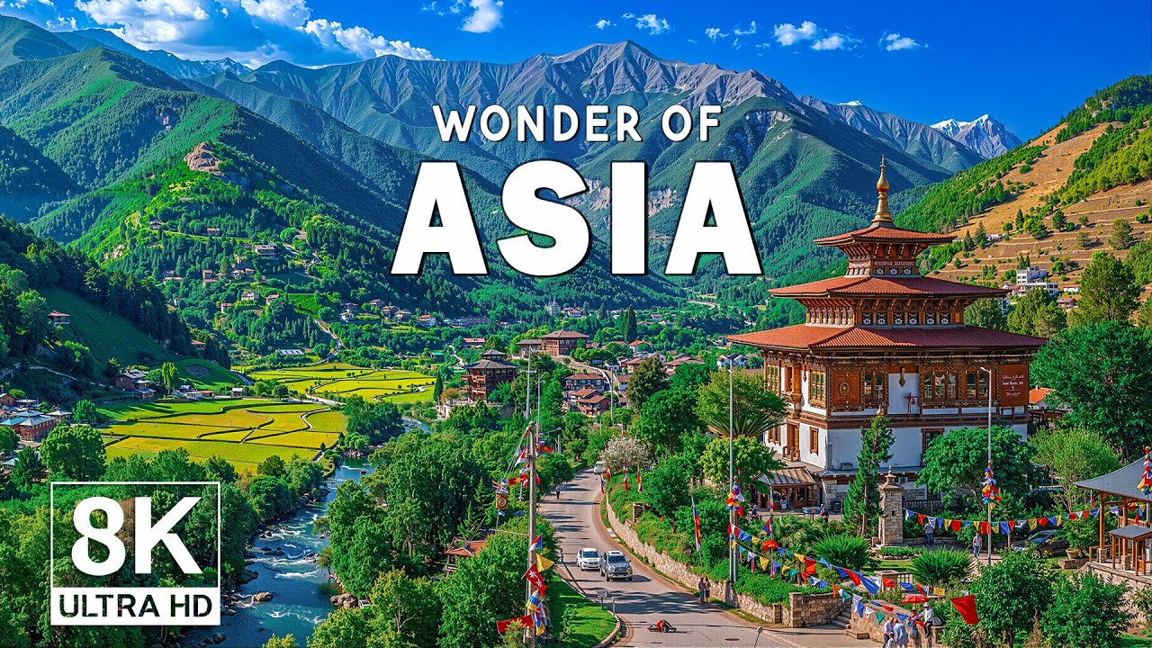 Wonders of Asia – Explore Iconic Cities, Sacred Sites, and Natural Wonders | Travel Video 4K