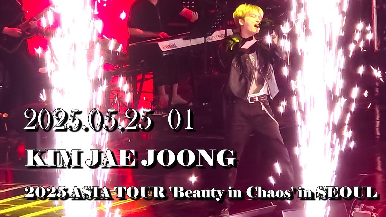 [4k] 250525 김재중 콘서트 01 'ASIA TOUR 'Beauty in Chaos' in SEOUL - DAY 2'