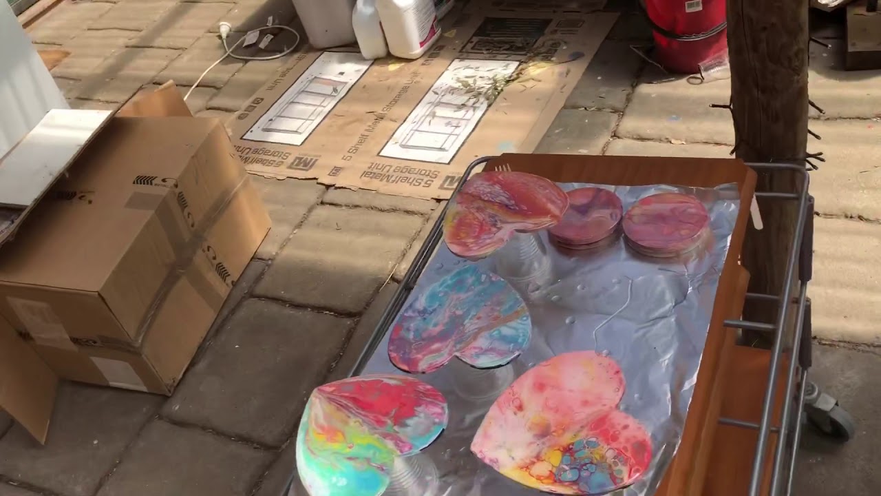 #5: Feast Watson Glass Finish: epoxy resin over acrylic pour demo. Great outcome, decent option