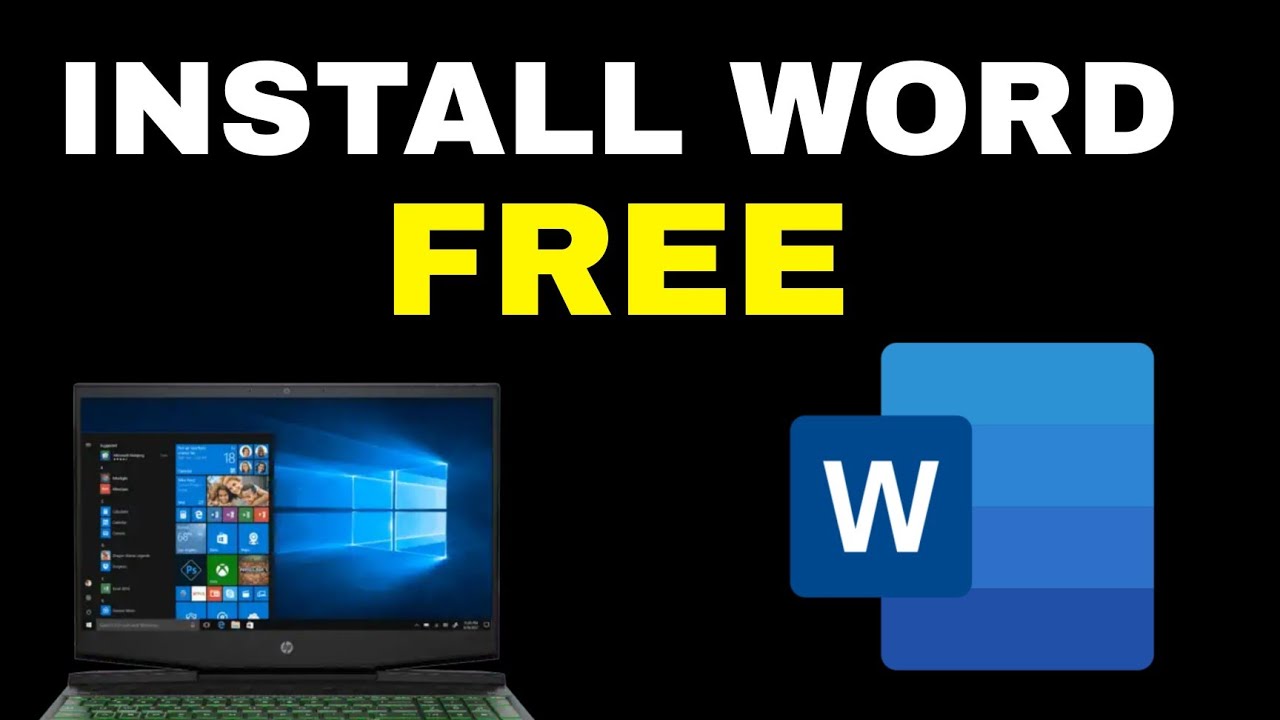 Как бесплатно загрузить и установить Microsoft Word/Office на (ПК/ноутбук)