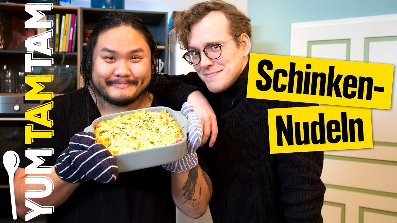 Schinkennudeln // Flo & Zhong übernehmen die Küche // #yumtamtam