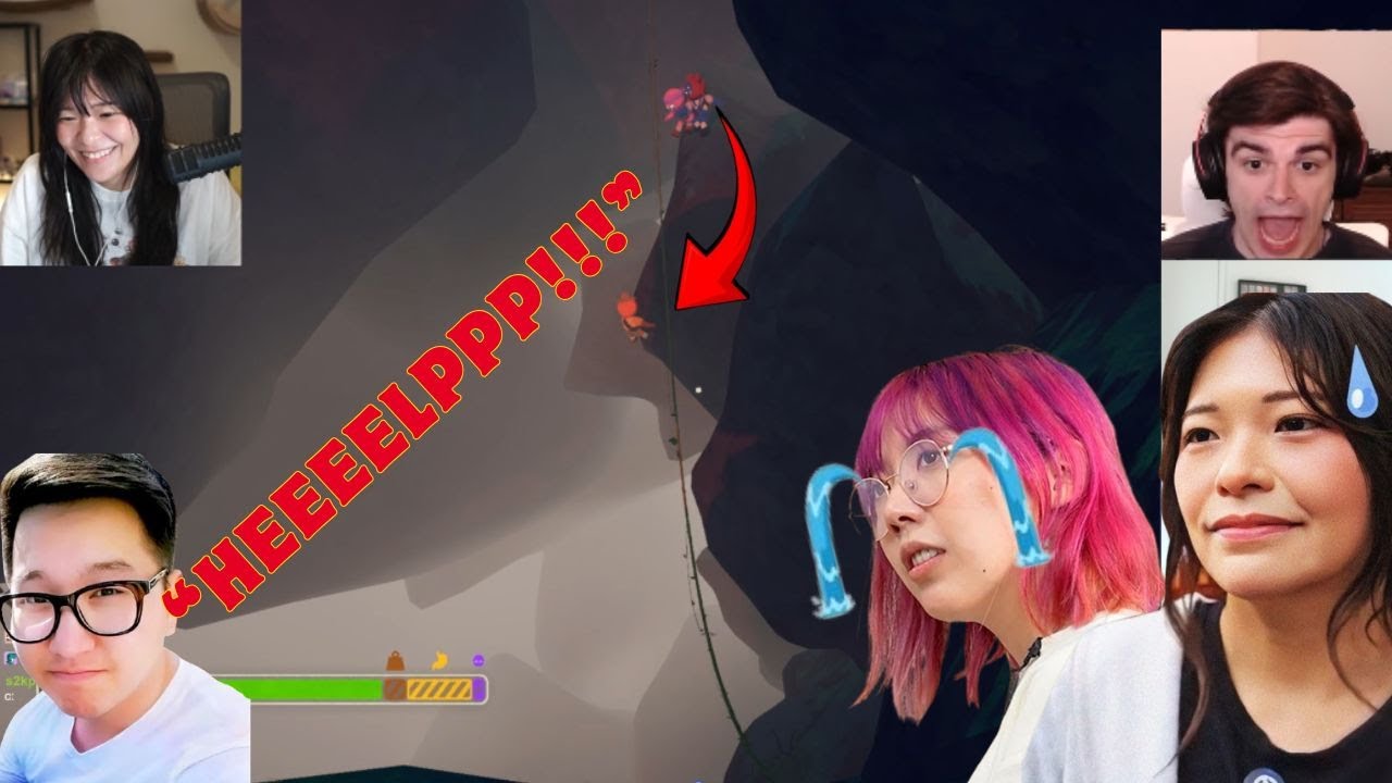 Kkatamina & Lilypichu's PEAK Betrayals! ft Abe & Foolish | Miyoung's first PEAK Reach!