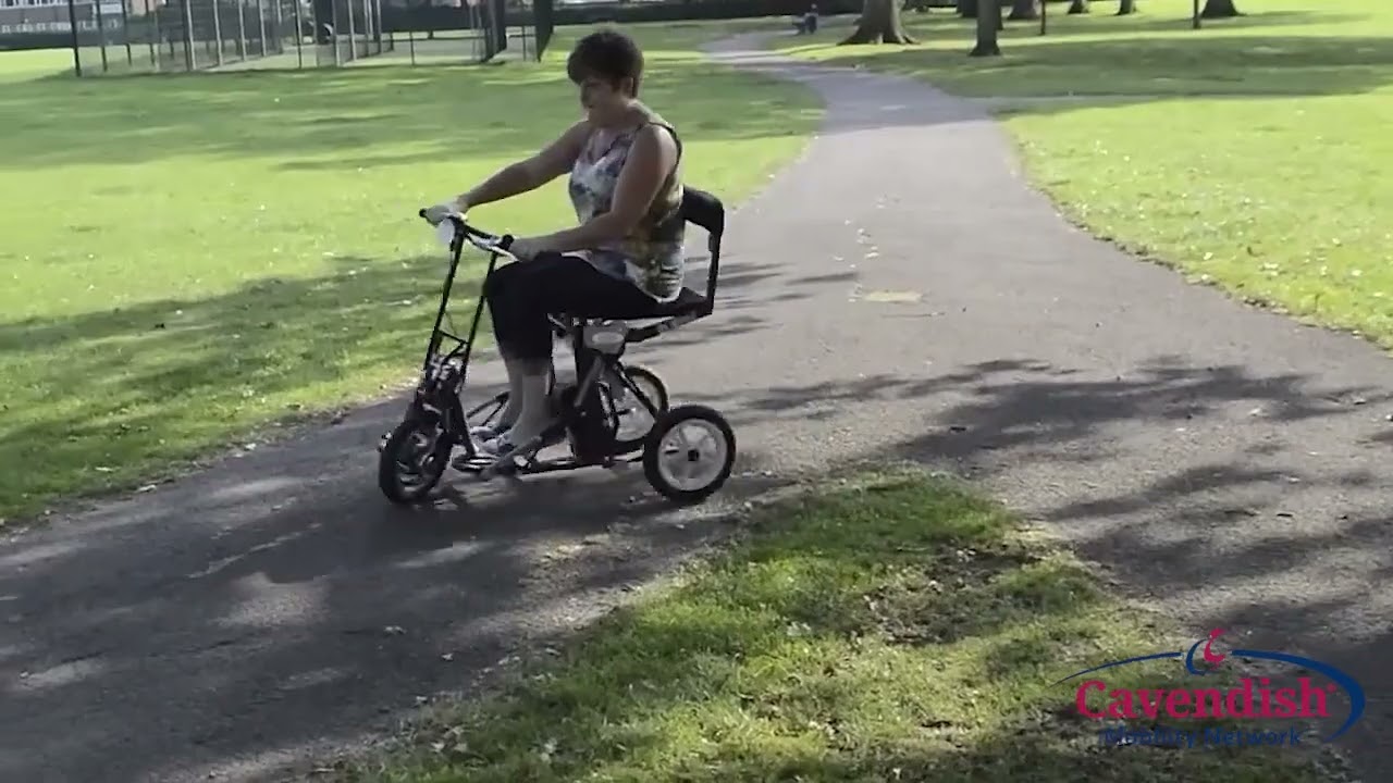 Di Blasi R30 automatically folding lightweight mobility scooter