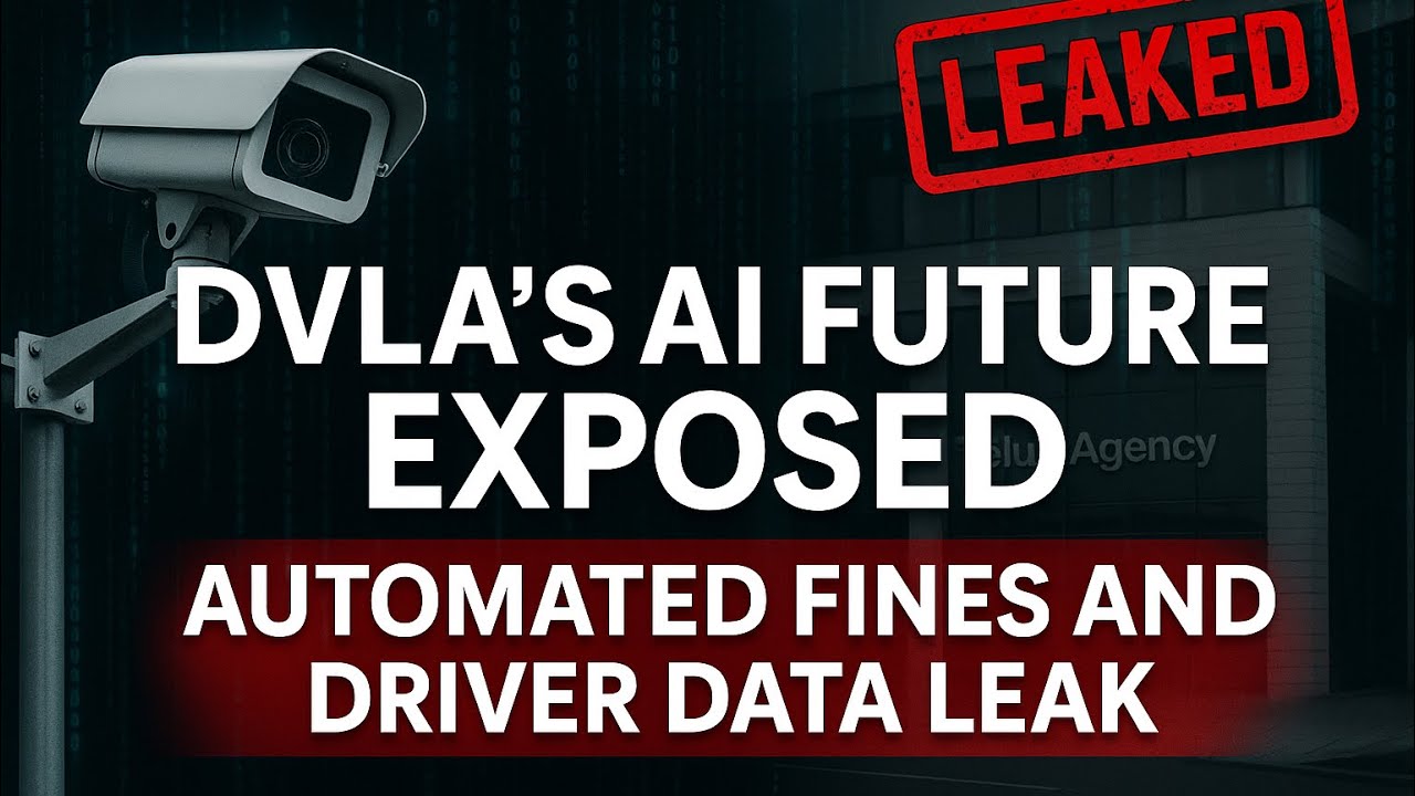 DVLA&rsquo;s AI Future EXPOSED: Automated Fines and Driver Data Leak Explained