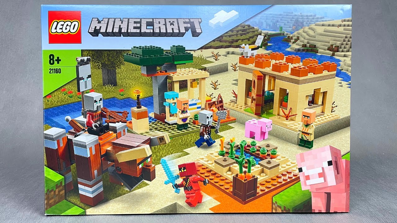 LEGO MINECRAFT 21160 | NAJAZD ZŁOSADNIK&Oacute;W | RECENZJA