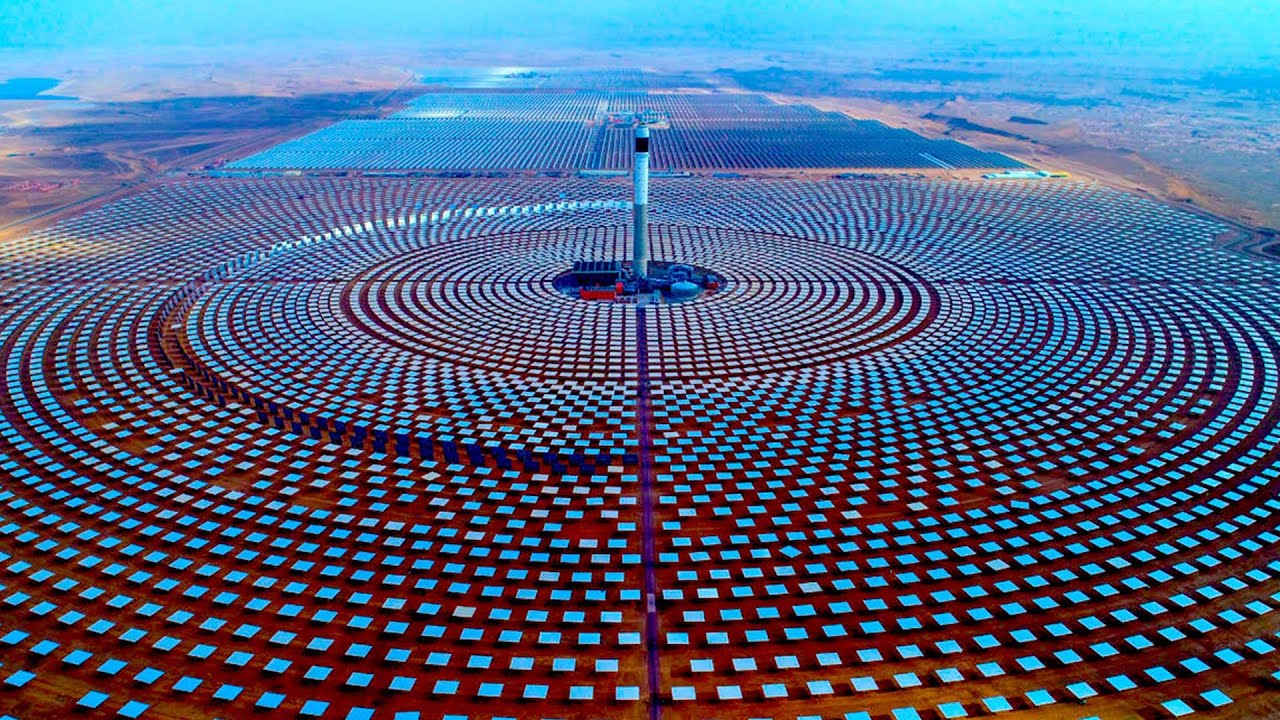 一带一路&middot;卫星见证④丨7400面定日镜开出世界最大&ldquo;向阳花&rdquo; 撒哈拉富余绿能将返送欧洲