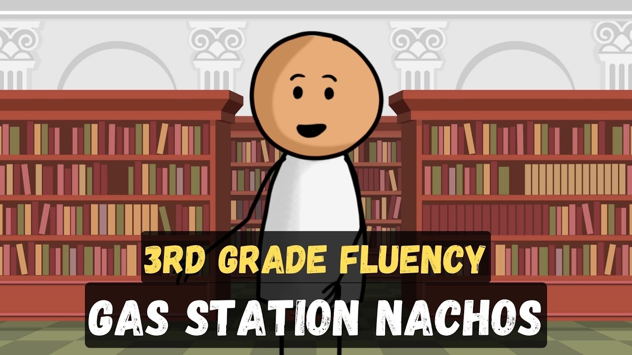 3rd Grade Reading Fluency Practice – Gas Station Nachos