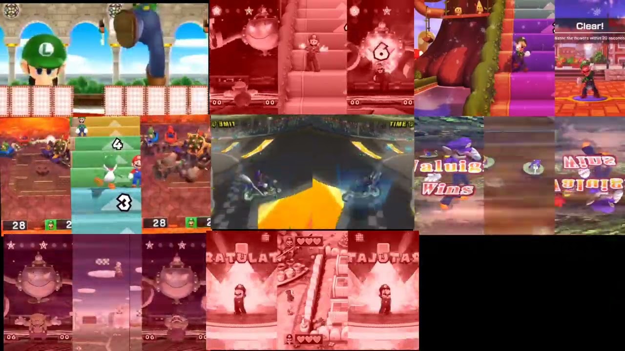 イジワールさんのマリオキャラRED ZONEfull全比較