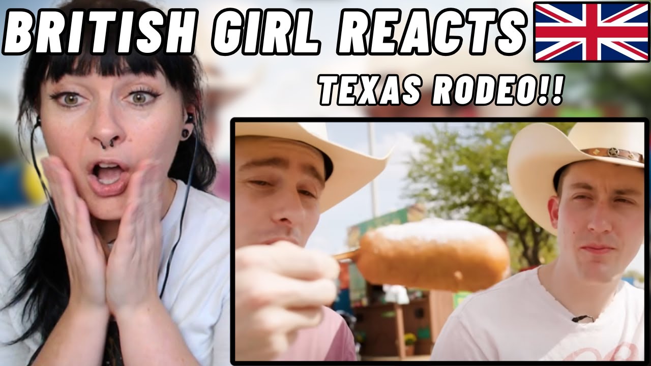 Реакция БРИТАНСКОЙ девушки на то, что двое британцев едят жареное печенье Oreo по-техасски?!