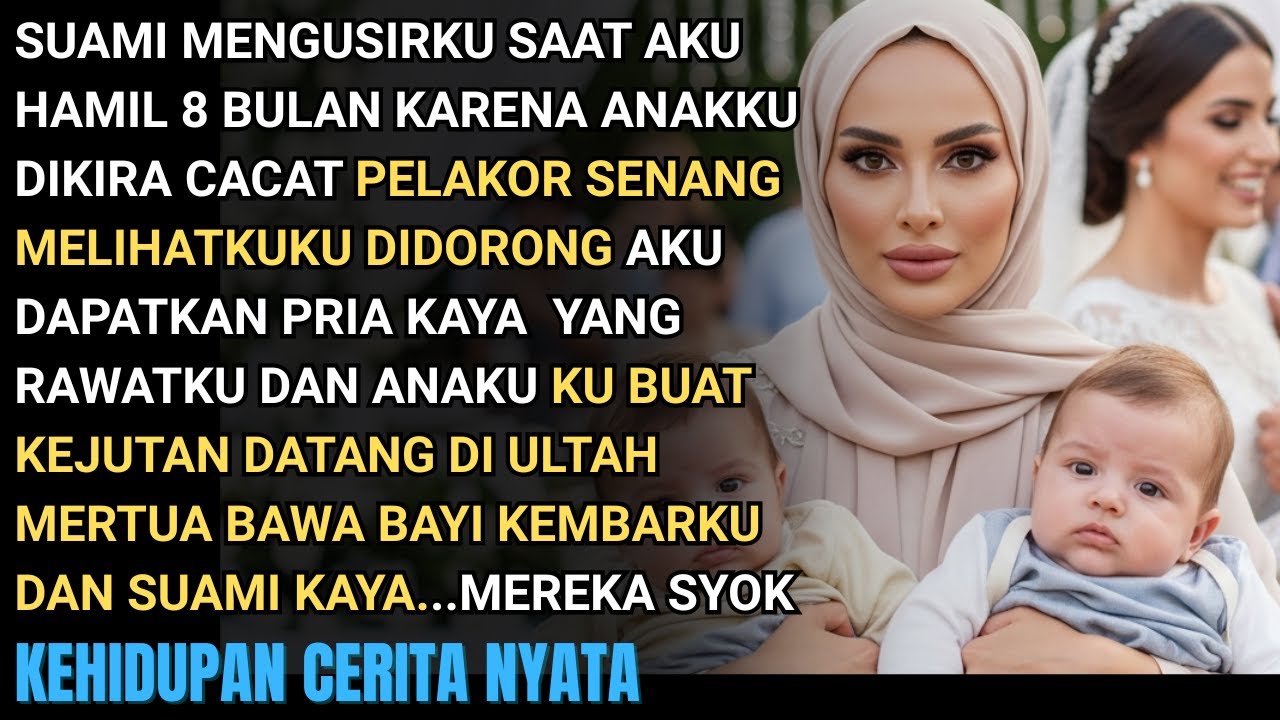 DICERAIKAN DIDEPAN PLAKOR DIKIRA HAMIL ANAK CACAT - DATANG DINIKAHAN MEREKA DG BOSNYA BW ANAK KEMBAR