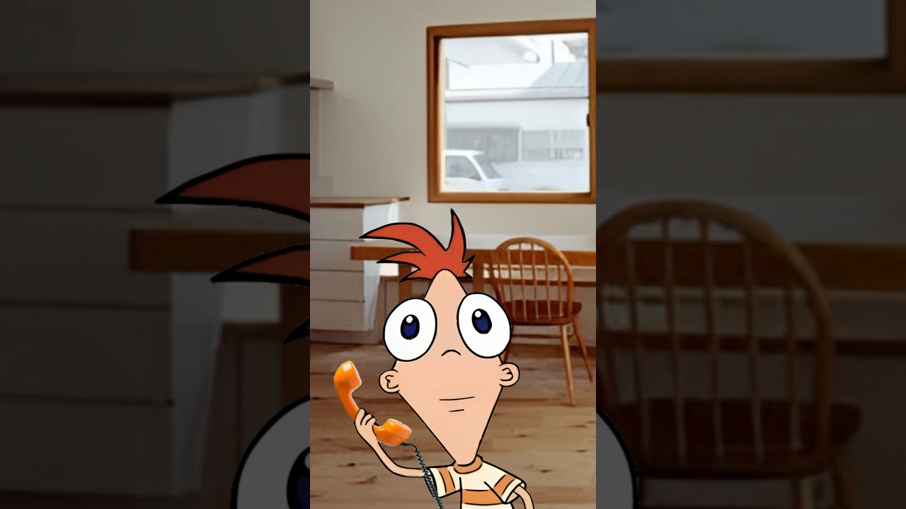 PHINEAS TRIES TALKIE AI #shorts #dbz