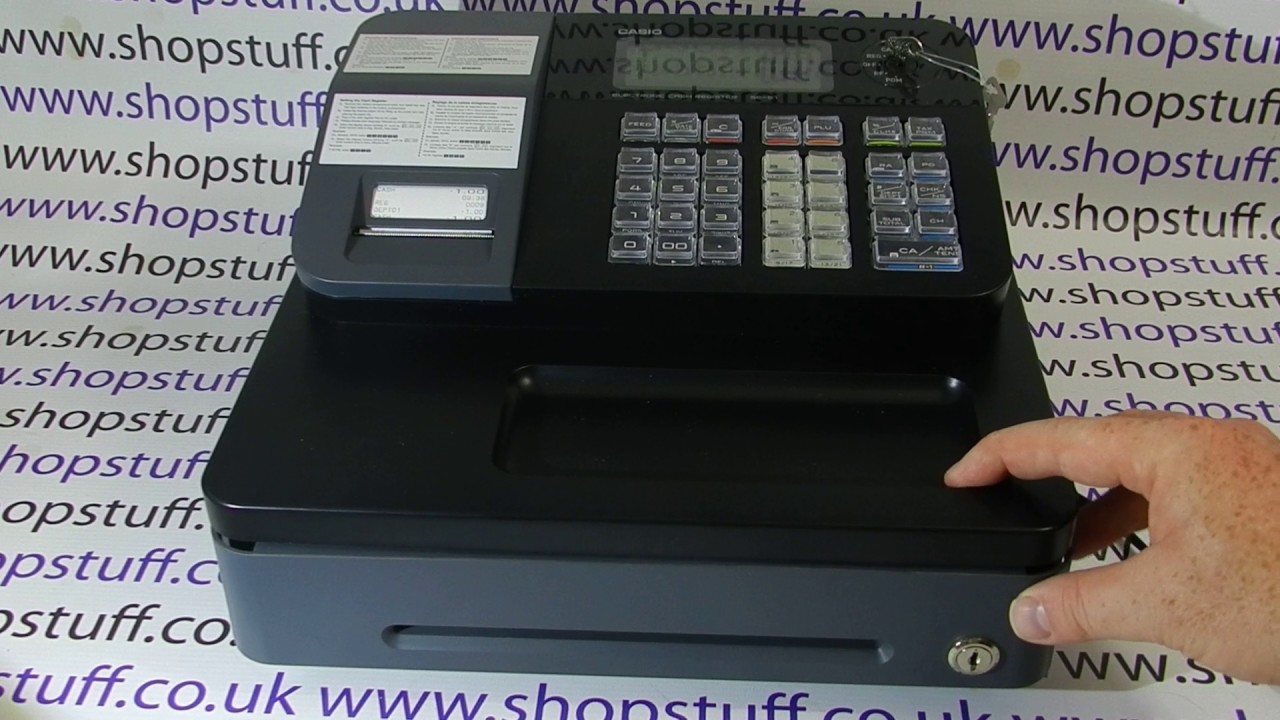 Casio SE-G1 Drawer Stuck Faulty Casio SE-G1 Cash Register Drawer Won't Open On Casio SE-G1