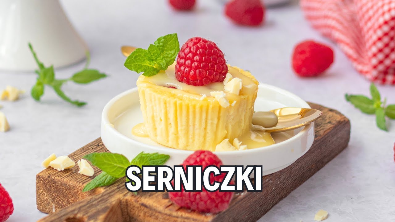 Serniczki z białą czekoladą – przepis na pyszne, kremowe serniczki! | jedz pysznie