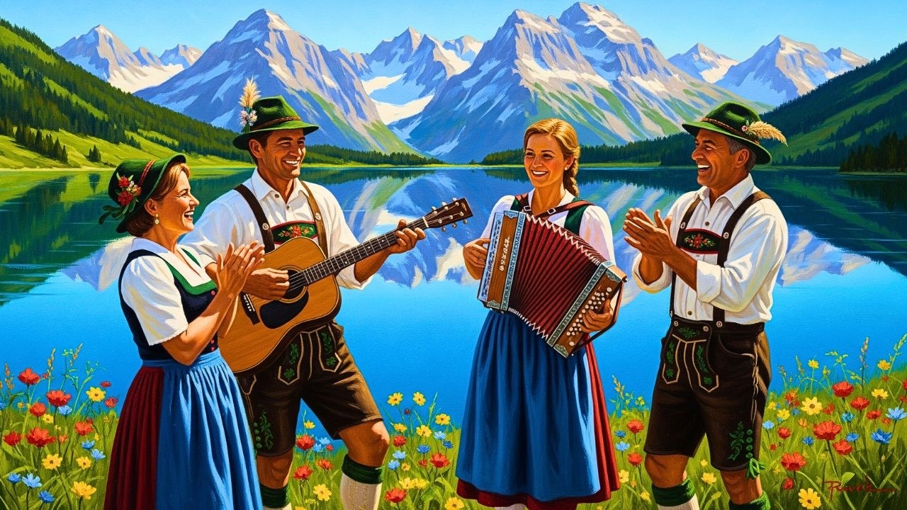 Die 25 fröhlichsten Volksmusik-Hits 🎶 | 90 Minuten gute Laune, Heimat & Lebensfreude